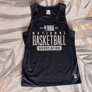NBA National Basketball Association Black Tank Top Men’s Medium